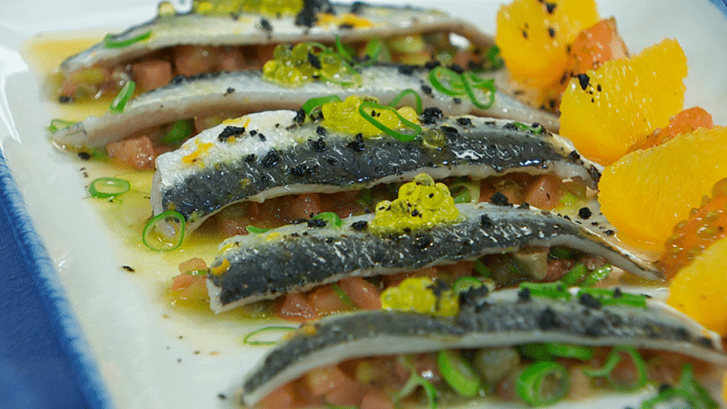conservas sardinas en naranja